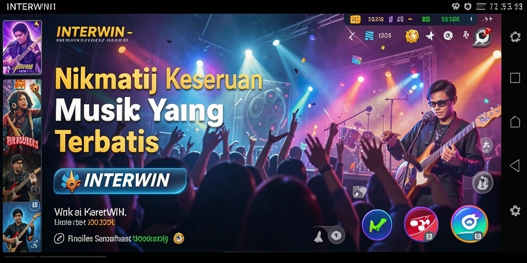 Tampilan gameplay INTERWIN yang seru dan penuh warna.