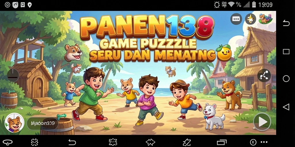Screenshot gameplay PANEN138 menunjukkan level menantang dan grafis menarik.