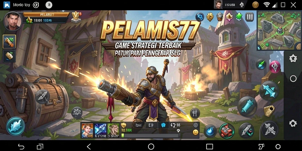 Tampilan gameplay PELAMIS77 yang seru dan menantang.