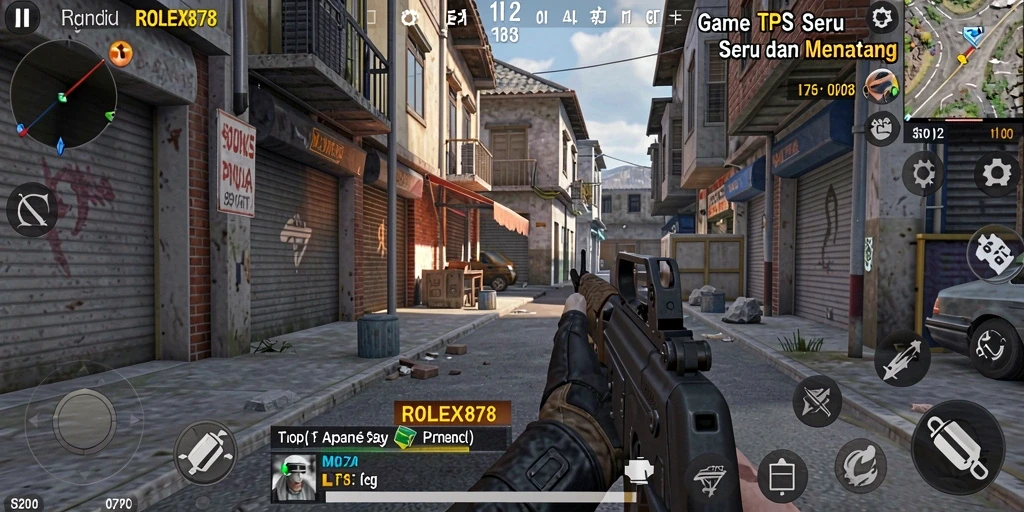 Tampilan gameplay seru dari ROLEX878 yang menarik perhatian.