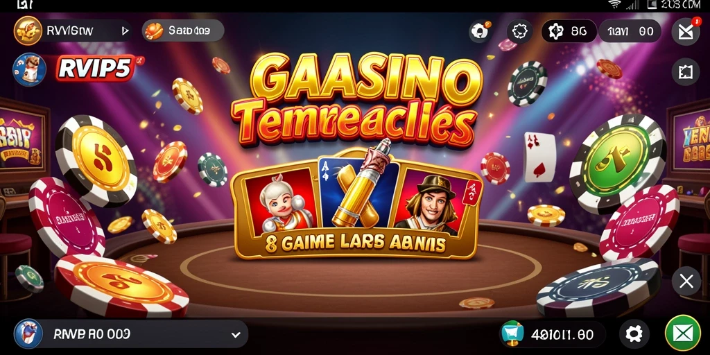 Tampilan grafis menarik dari gameplay RVIP5 yang memukau.
