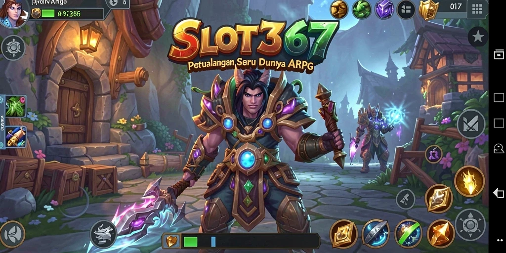 Tampilan gameplay seru di dunia ARPG yang menantang.