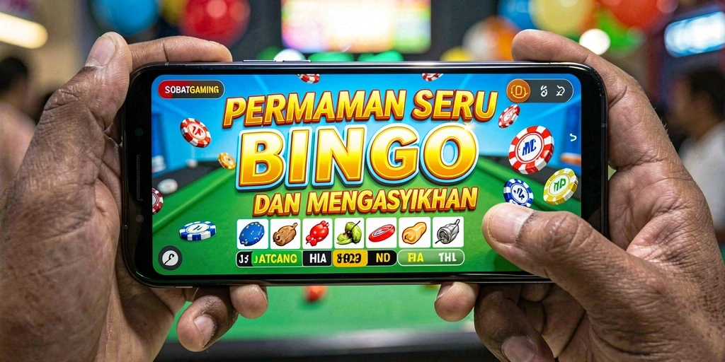 Tampilan gameplay SOBATGAMING yang penuh warna dan interaktif.