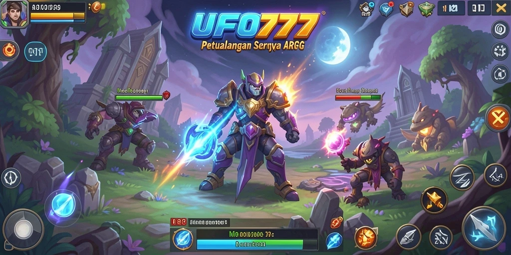 Tampilan gameplay <strong>UFO777</strong> yang menarik dan penuh aksi.